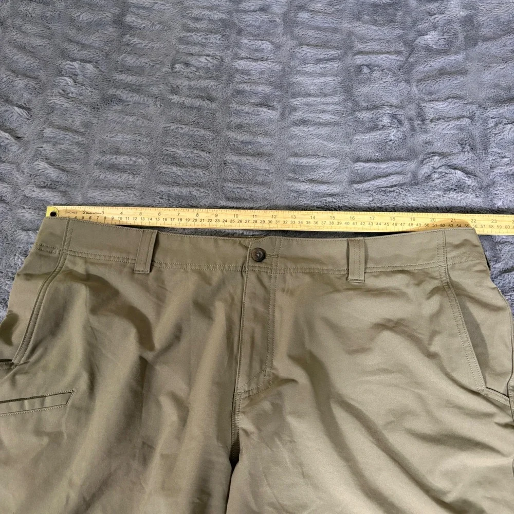 5.11 Tactical Mens Khaki Tan Polyester Utility Cargo Shorts Size 42 AQ524
